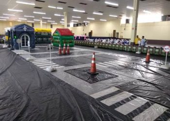 ViaRondon traz “cidade inflável” a crianças de Lins