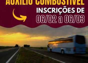 Estudantes do município de Penápolis já podem se inscrever para Auxílio Combustível