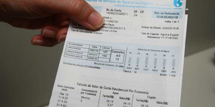 Contas da Sabesp poderão ser pagas por Pix a partir de 1º de julho