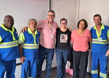 OUTUBRO ROSA | Colaboradores da Sabesp participam de palestra visando a prevenção ao câncer de mama e uterino