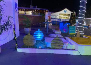 Sabesp promove Natal Iluminado em Lins com Presépio e Casa do Papai Noel