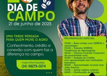 Sebrae-SP convida produtores rurais de Cafelândia para o Dia de Campo no 3º Café Agro