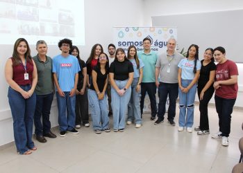 Sabesp de Lins dá boas-vindas a novos aprendizes e estagiários para atuação administrativa