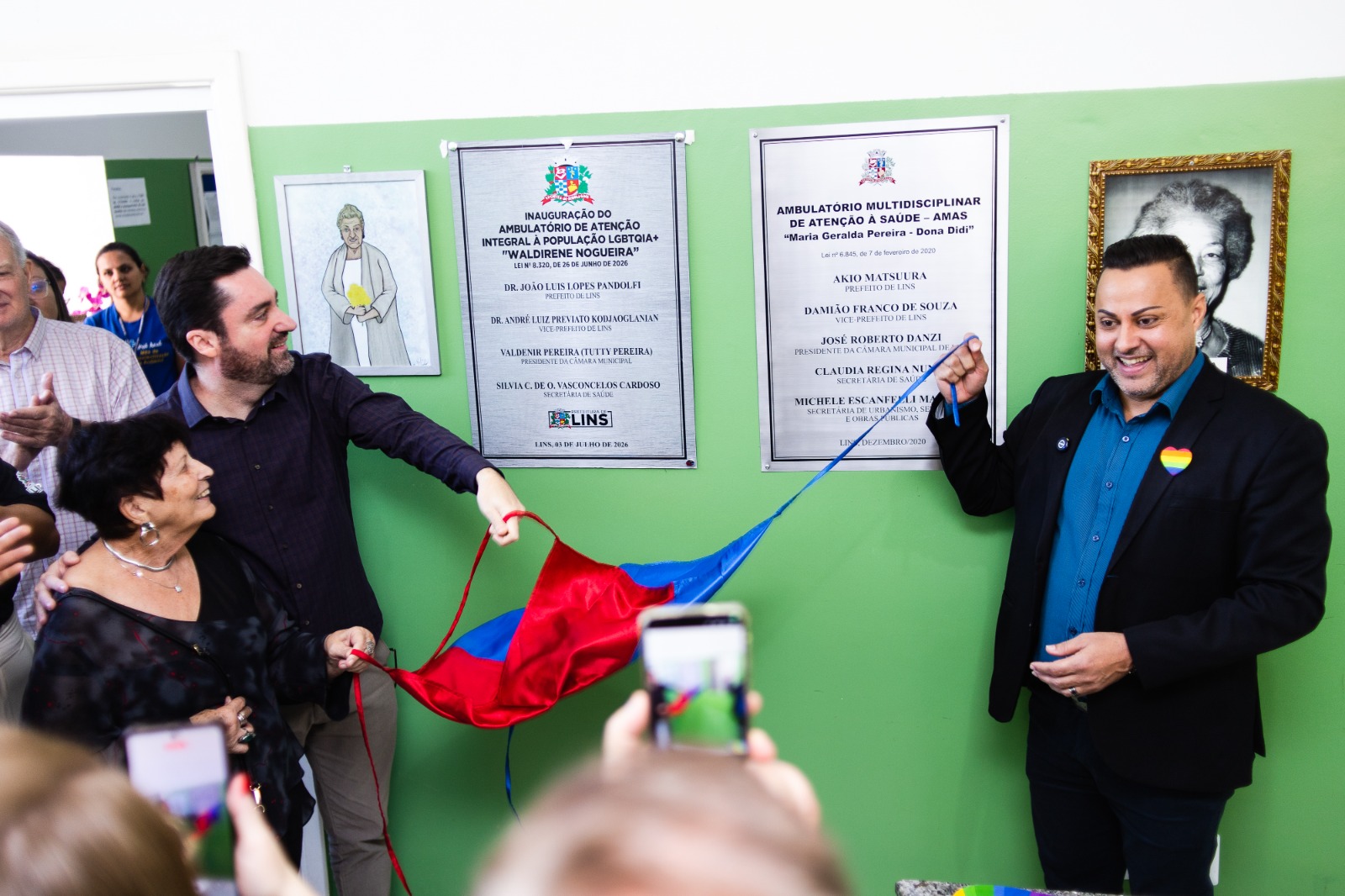 Lins inaugura Ambulatório de Atenção Integral à População LGBTQIA+ “Waldirene Nogueira”
