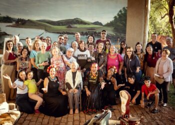 ENCONTRO REÚNE FAMÍLIAS DE DESCENDENTES DE IMIGRANTES ESPANHÓIS EM CAFELÂNDIA/SP.
