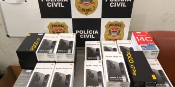 Polícia Civil indicia 12 por desvio e venda de R$ 100 mil em celulares doados a Etec de Lins/SP